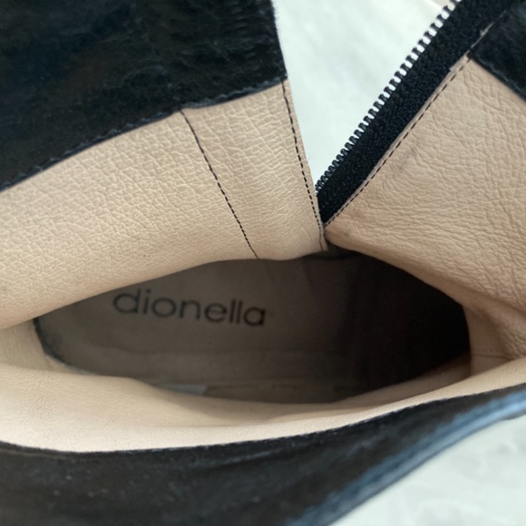 Dionella Black Leather booties - Picture 8 of 15